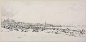 Weymouth Bay, The High Season by Muirhead Bone
