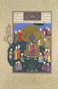 Buzurjmihr Appears at Nushirvan