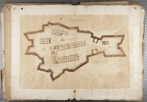 Portfolio of Drawings by Mutio Oddi of Urbino and Others - Port of Fuentes by Muzio Oddi