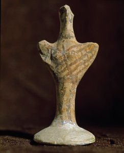 Mycenaean Art: Terracotta Idol from Scoglio del Tonno