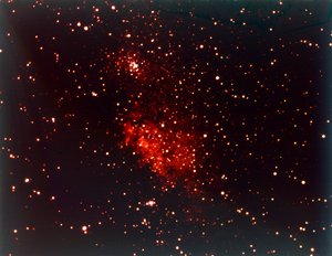 Star cloud in Sagittarius constellation