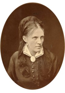 Anna Dostoevskaya, Wife of Russian Author Fyodor Dostoevsky, Late 19th or Early 20th Century by N.A. Lorenkovich
