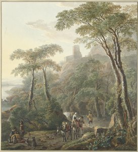 Landscape with Shepherds and Milkmaid