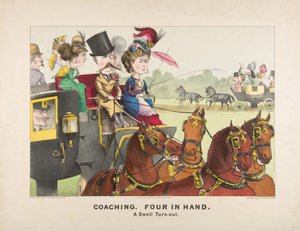 Coaching – Four in Hand – A Swell Turn-out