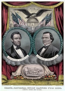 Grand National Union Banner for 1864