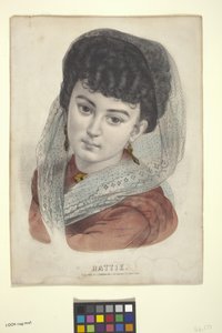 Hattie by N. and Ives J.M. (1824 95) Currier