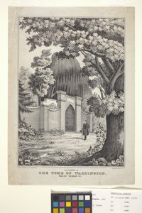 Lafayette At The Tomb Of Washington by N. and Ives J.M. (1824 95) Currier