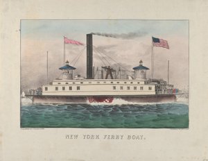 New York Ferry Boat, c.1860-65