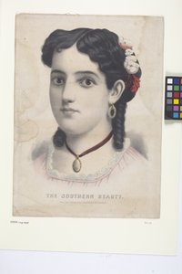 The Southern Beauty by N. and Ives J.M. (1824 95) Currier