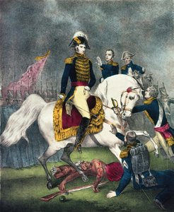General William H. Harrison at the Battle of Tippecanoe, 1840