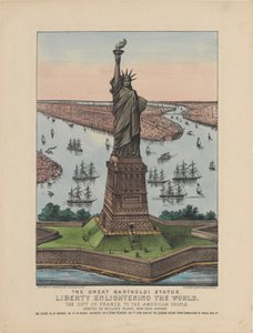 The Great Bartholdi Statue – Liberty Enlightening the World, 1885