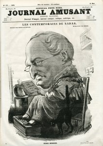 Cover of Le Journal Amusant, 05 May 1859 by Nadar