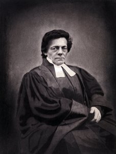 Portrait of Alphonse Monod, pastor of Swiss origin (1802-1856) by Nadar