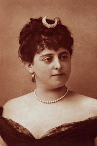 Sibyl Sanderson, American soprano, photograph by Felix Nadar