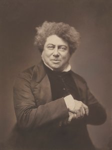 Alexandre Dumas père (1802-1870) by Nadar