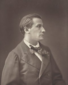 François Coppée French poet and novelist, 1842-1908, c. 1876 by Nadar