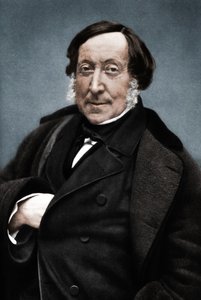 Gioachino Rossini, Italian Composer by Nadar