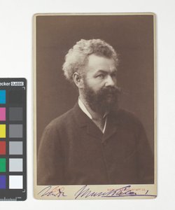 Mihály von Munkácsy (Michael Leo Lieb, 1844-1900), Painter (signed) by Nadar