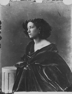 Sarah Bernhardt, French Actress by Nadar