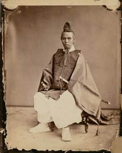 Japanese Man by Nadar [Gaspard Félix Tournachon]