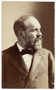 James Garfield by Napoleon Sarony