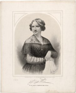 Jenny Lind by Napoleon Sarony