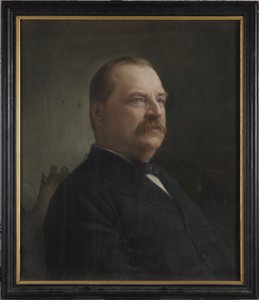[Stephen] Grover Cleveland (1837-1908) by Napoleon Sarony