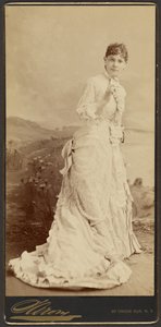 Unidentified Woman in White Gown