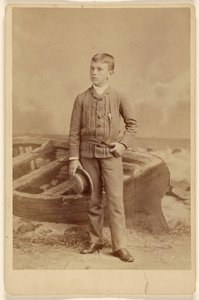 William Gay Skiddy, age 14 years - March 85 by Napoleon Sarony