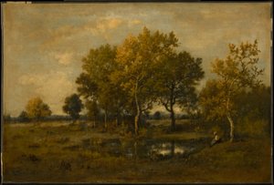 Forest Clearing by Narcisse Virgile Diaz de la Peña