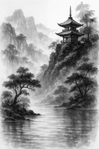 Misty Mountain Pagoda
