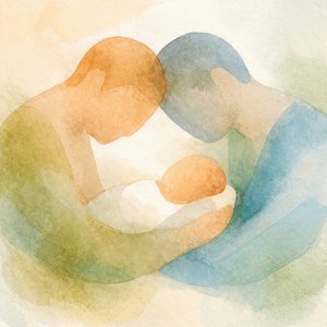 Tender Family Moment