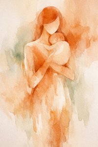Tender Maternal Embrace