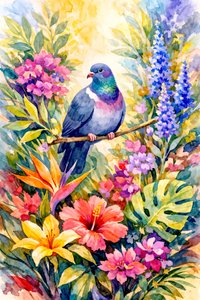 Tropical Garden Pigeon