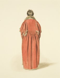 Costume of Alderman of Bristol from behind by Nathan Cooper Branwhite