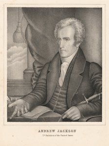 Andrew Jackson by Nathaniel Currier