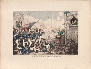 Battle of Monterey: The Americans Forcing Their Way to the Main Plaza, Sept. 23rd 1846