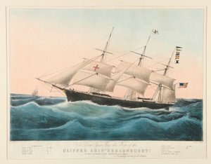 Clipper Ship by Nathaniel Currier