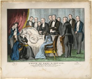 Death of General Zachary Taylor by Nathaniel Currier