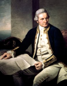 James Cook, English explorer, navigator and hydrographer, 1775-1776