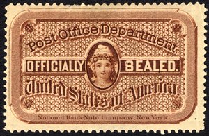 Post Office Seal by National Bank Note Company