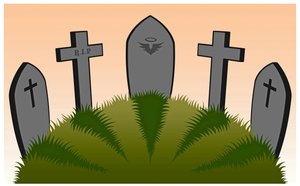 Cemetery, 2023 by Neale Osborne