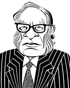 Isaac Asimov by Neale Osborne