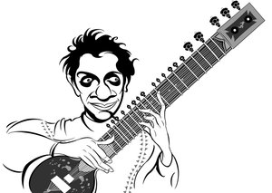 Ravi Shankar, 2019 by Neale Osborne
