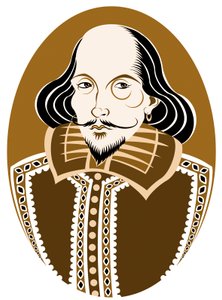 William Shakespeare, English Poet and Playwright Baptised 26 April 1564 - 23 April 1616 by Neale Osborne