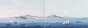 The Bay of Naples by Neapolitan School