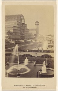 Exterior view of Crystal Palace and grounds