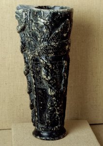 Sumerian Civilization: Steatite Libation Vase of Prince Gudea by Neo Sumerian Neo Sumerian