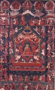 Buddha Inaugurating the Practice of Receiving Alms, from 