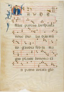 Saint Dominic in a Historiated Initial 